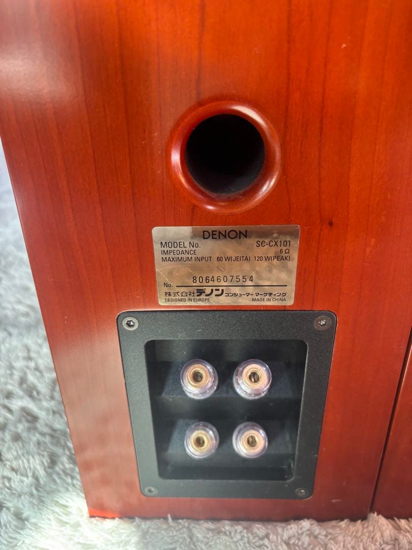 DENON SC-CX101(美品）　ペア