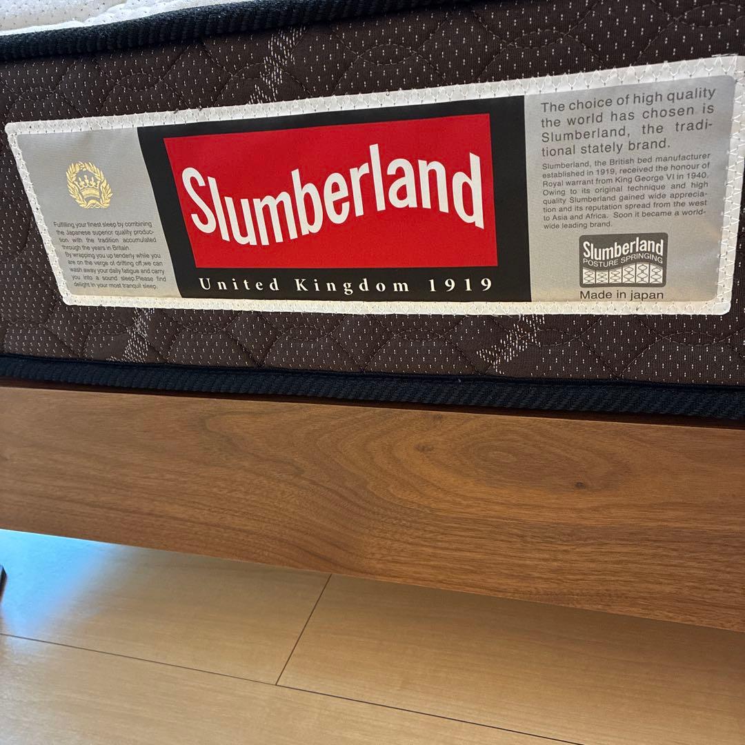 【Ryo出品】Slumberland シングルマットレス、 ベッドフレーム