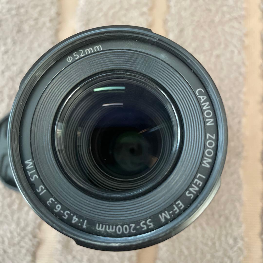 Canon ef-m55-200mm 望遠レンズ　ジャンク品