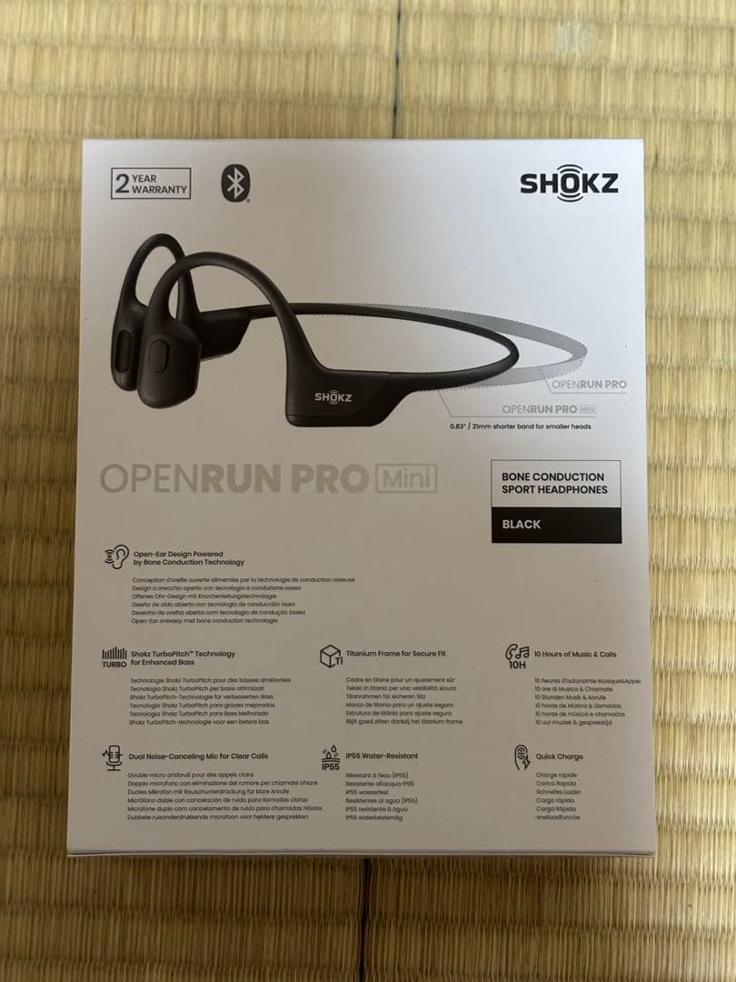 SHOKZ OPENRUN PRO 骨伝導イヤホン Mini