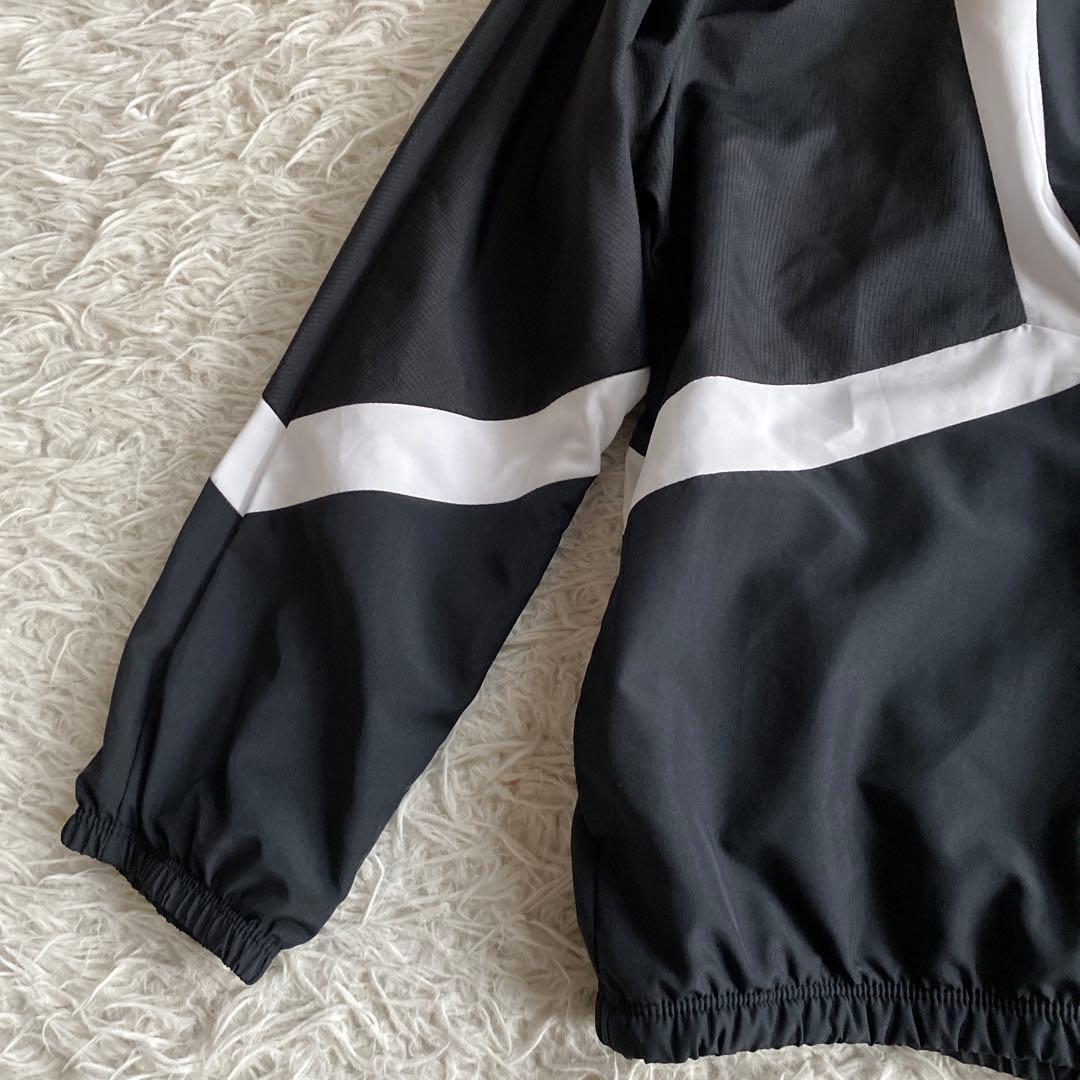 @NIKE ウーブン　上下セットアップ　L 黒　白