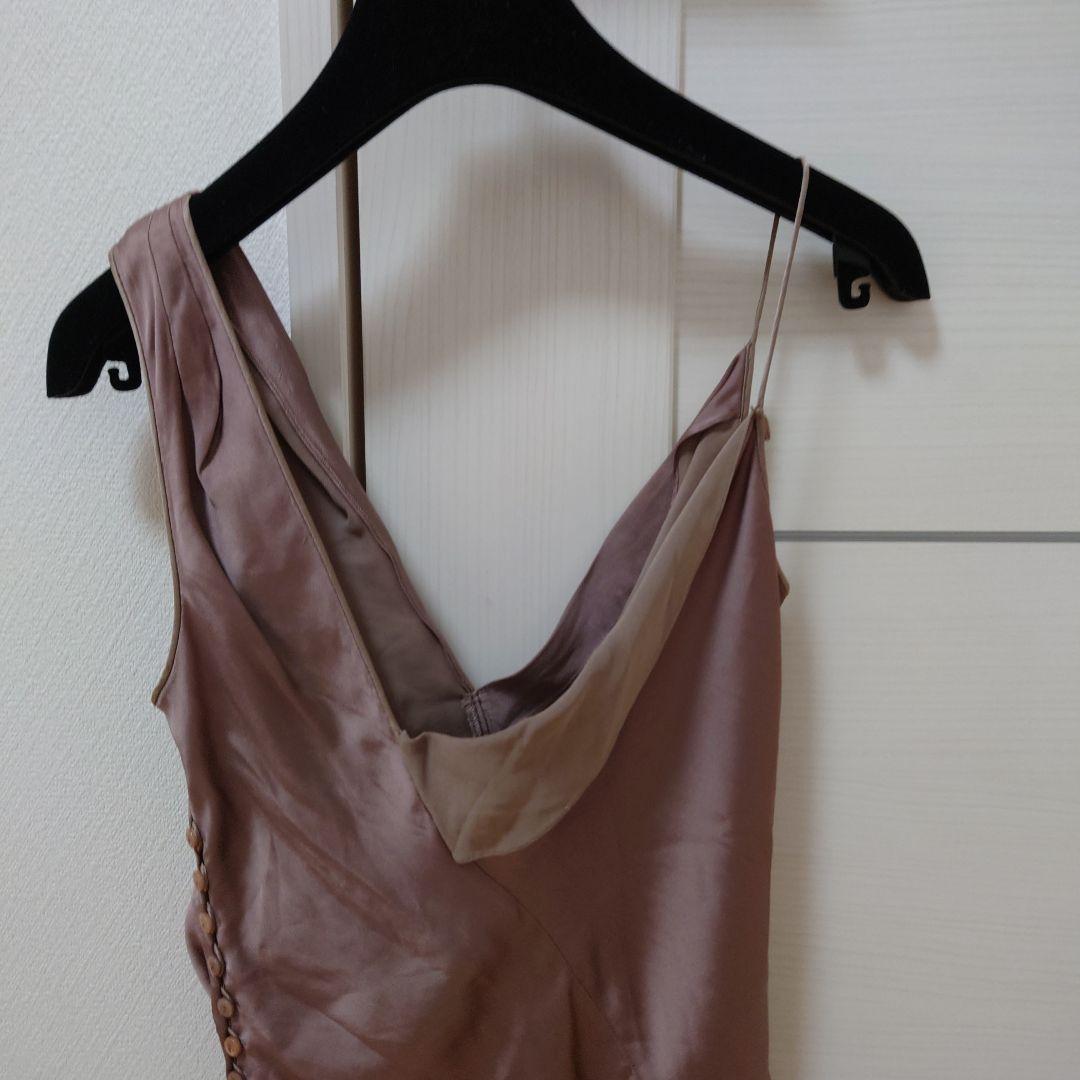 ジョン・ガリアーノデザインシルクキャミソール