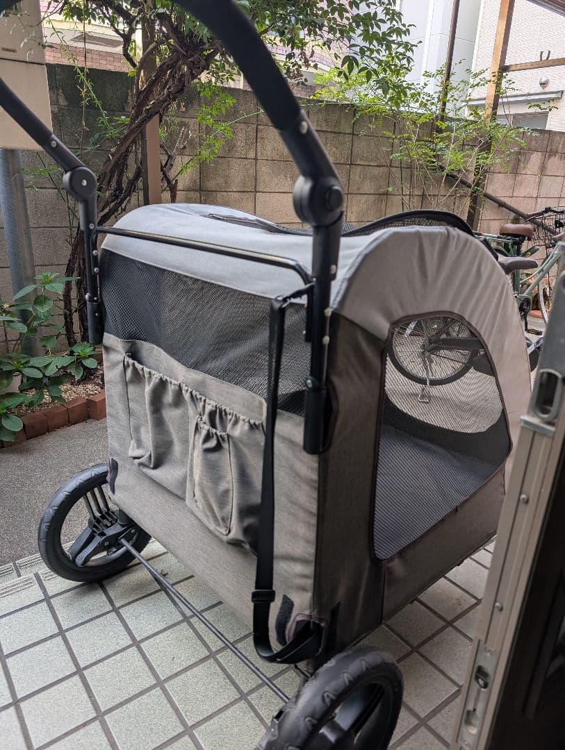 【お値下げ中】ペットカート 大型犬 バギー 多頭飼い 中古