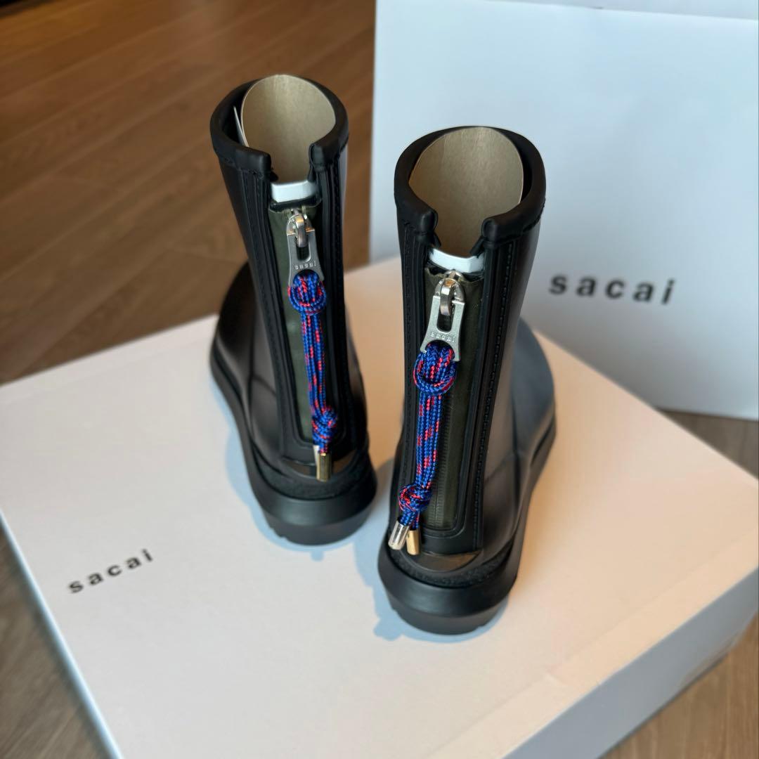 sacai ラバーブーツ M (38-39) 新品未使用