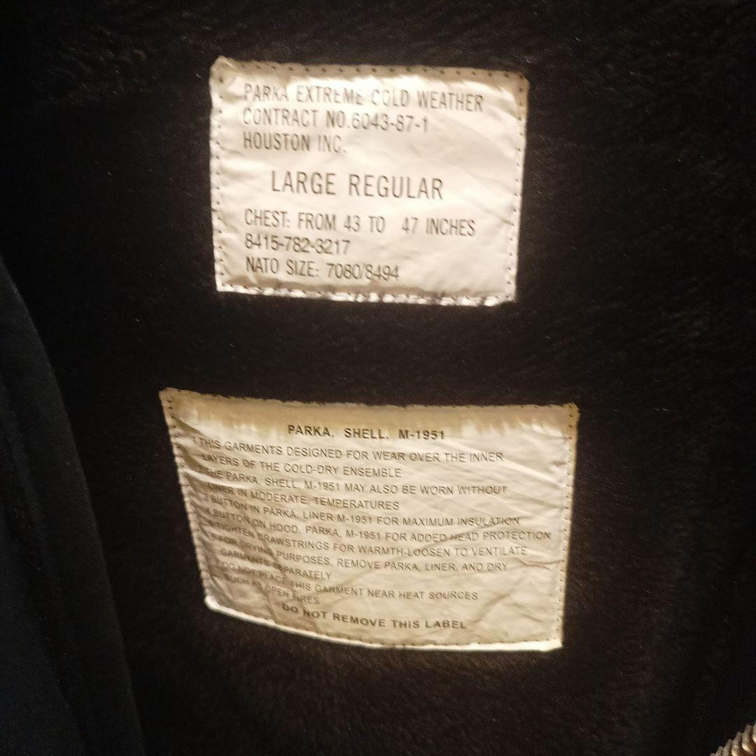 ヒューストン　M-51 モッズコート　WAIPER別注限定品　ブラック