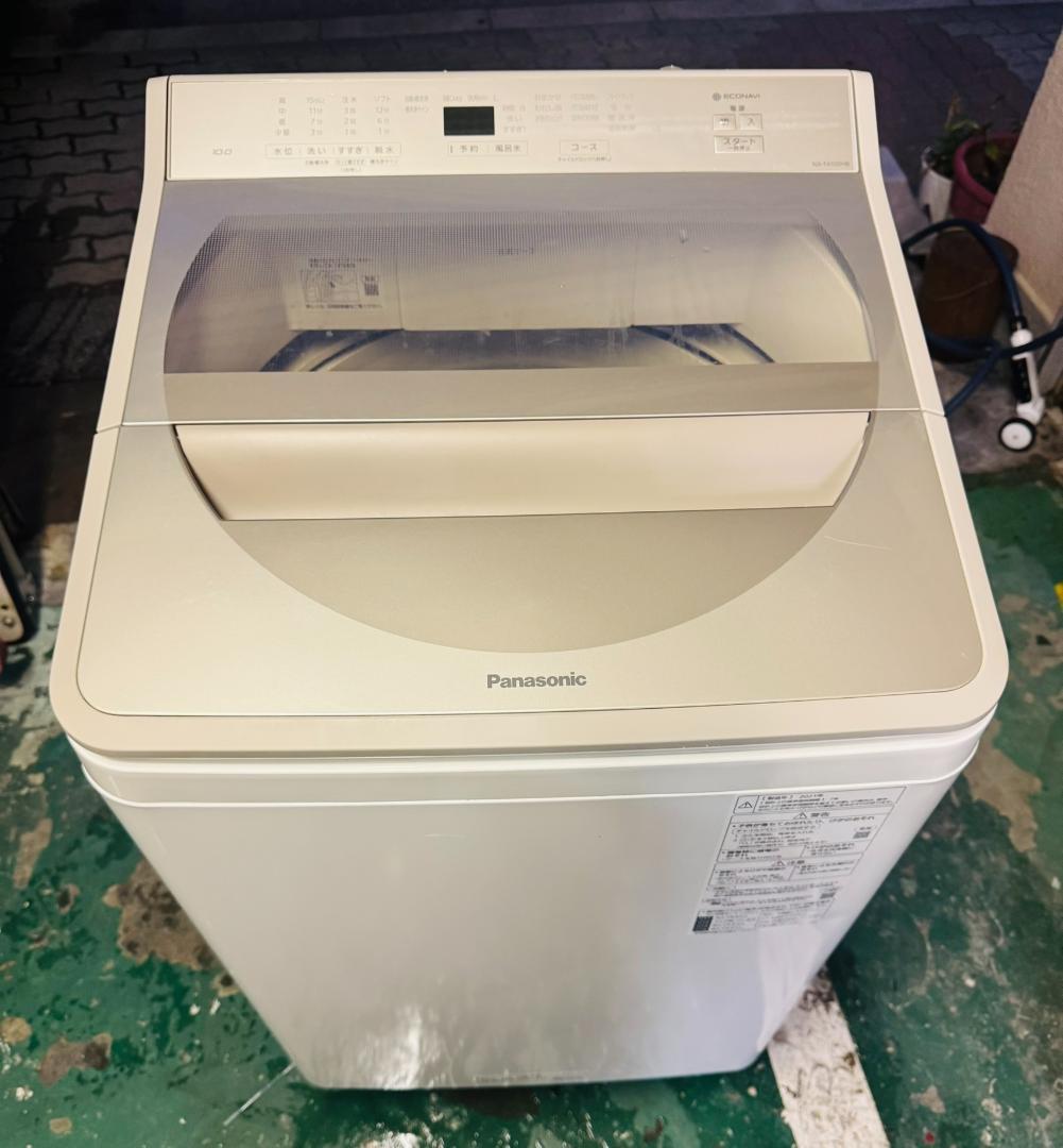 PANASONIC　洗濯機パナソニック10キロ NA-FA100H8 2021年