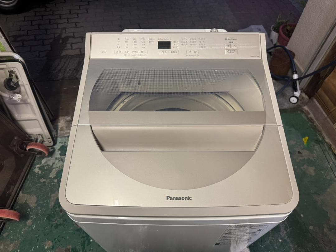 PANASONIC　洗濯機パナソニック10キロ NA-FA100H8 2021年