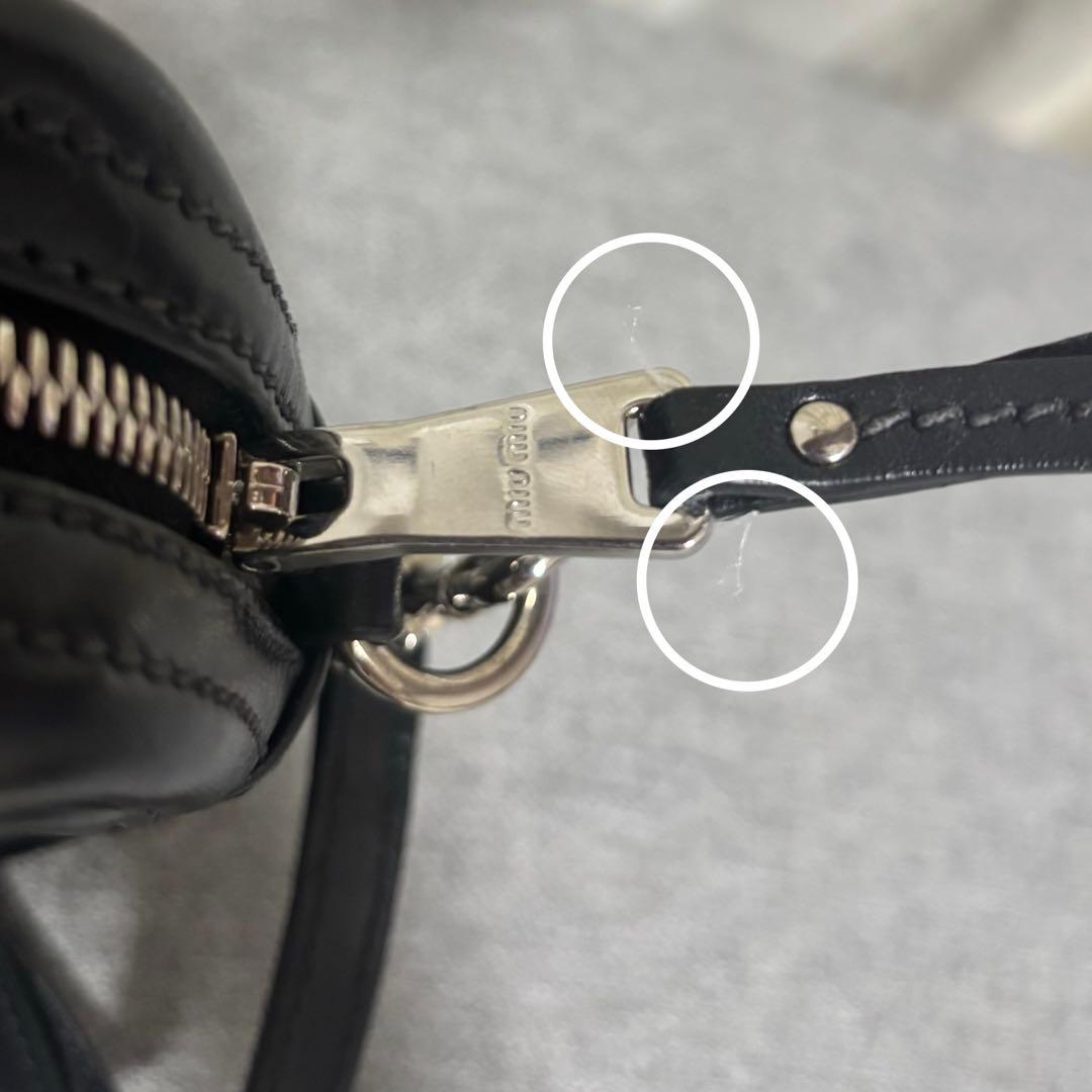 miumiu デコラティブショルダーバック　ハンドバッグ