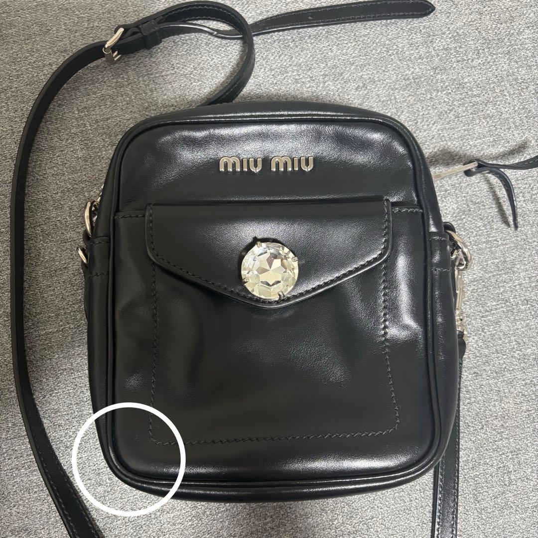 miumiu デコラティブショルダーバック　ハンドバッグ