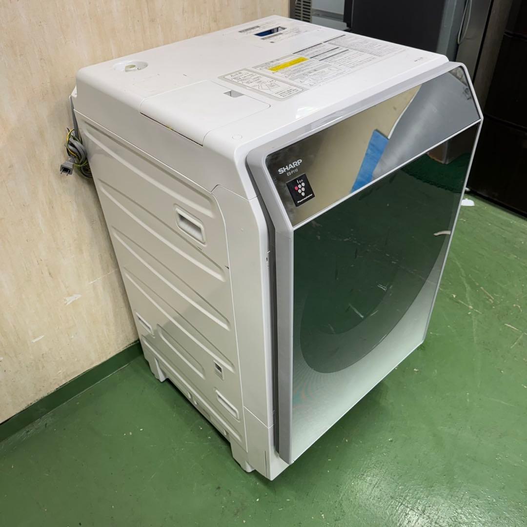 118 関東配送　ドラム式洗濯機　11キロ　6キロ　極美品　左開き　半年保証