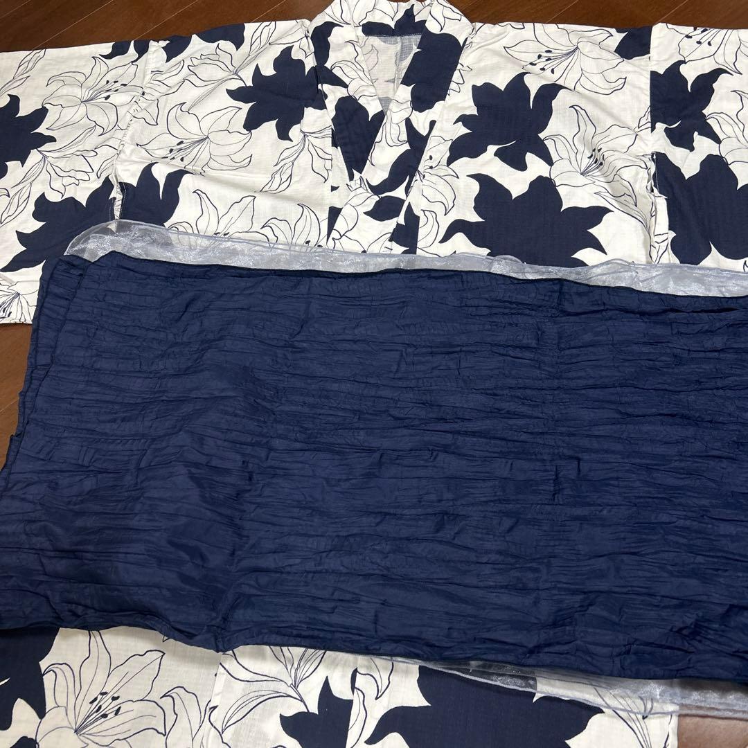olu. 浴衣&帯セット