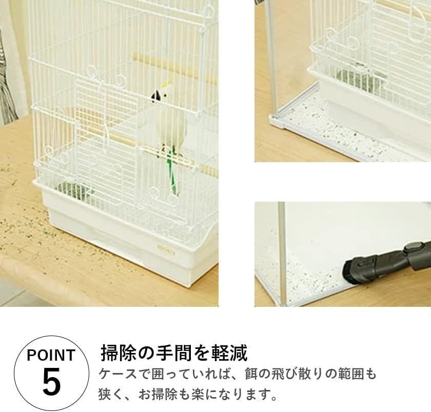 ★未開封品★バードケージ とりまる 鳥かごカバー アクリル 透明 防寒カバー