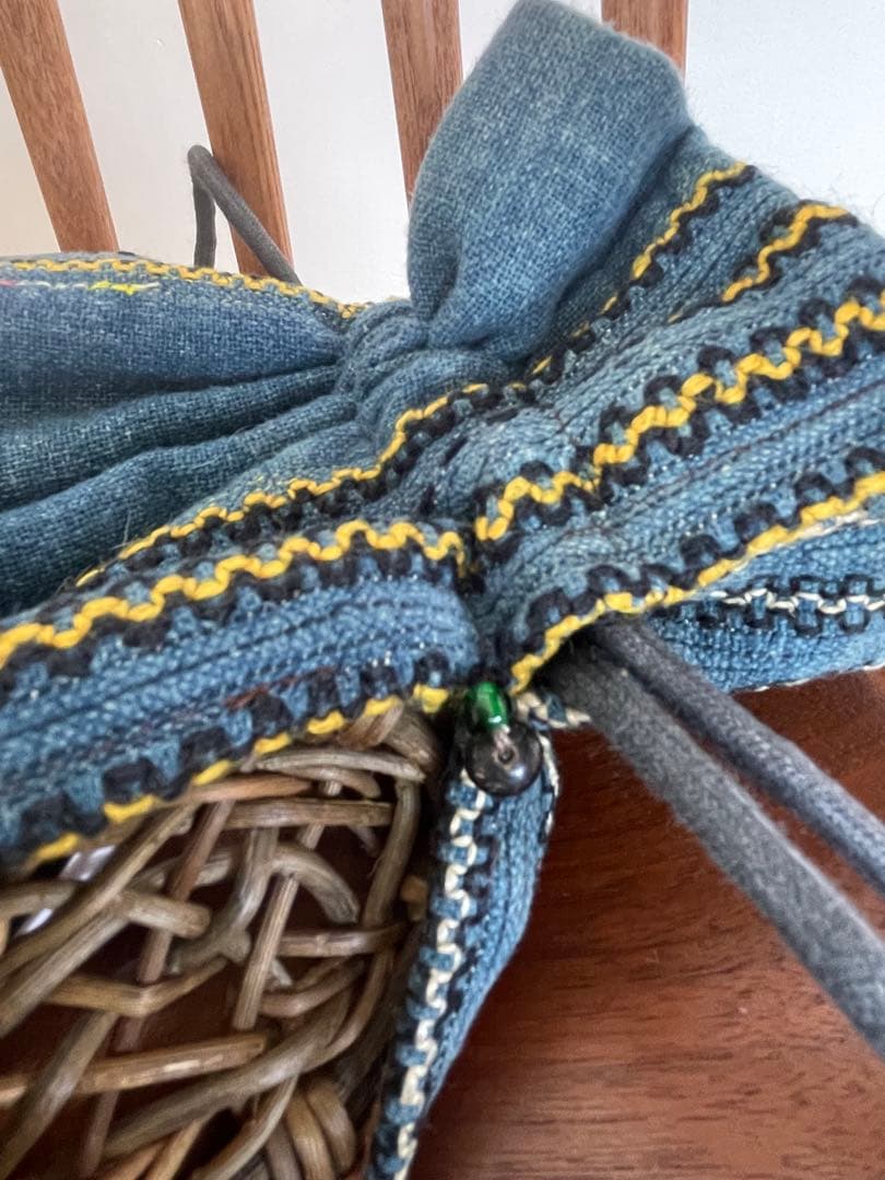 巾着　宮下敏子さん作　葛篭藤