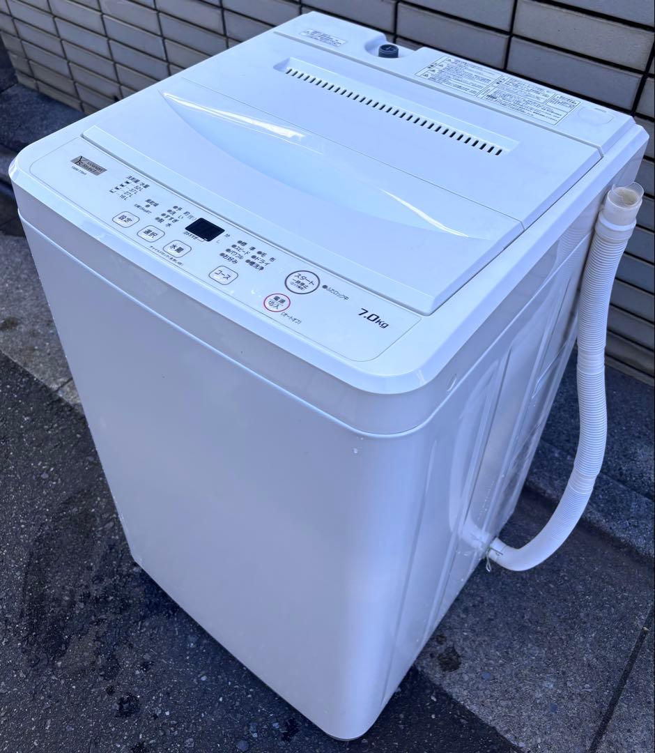 動作確認済み/ヤマダ電機/2021年製/縦型洗濯機/7.0kg/本体