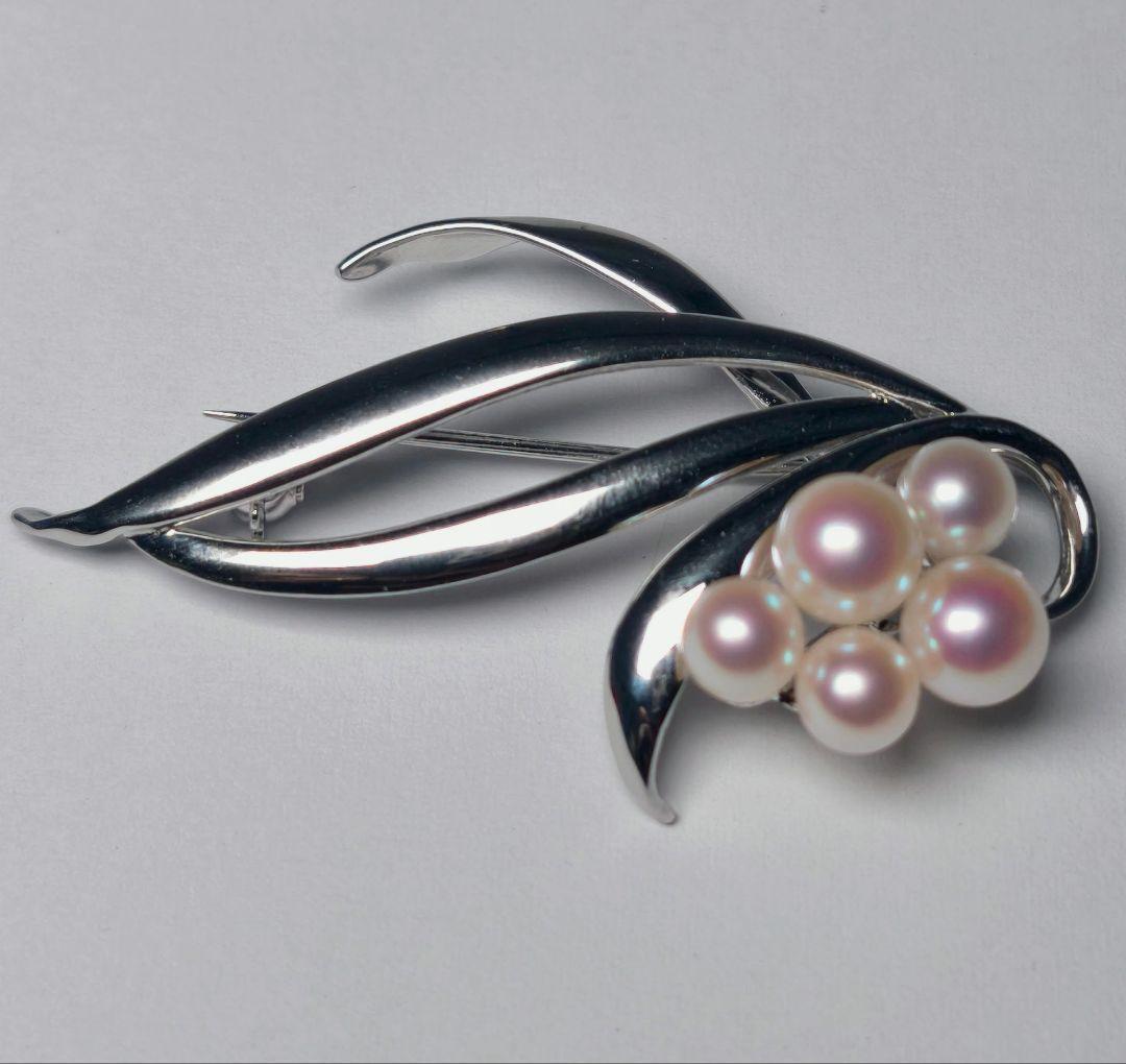 【極美品 最高級!!】ミキモト ブローチ パール フォーマル 正規品 皇室御用達