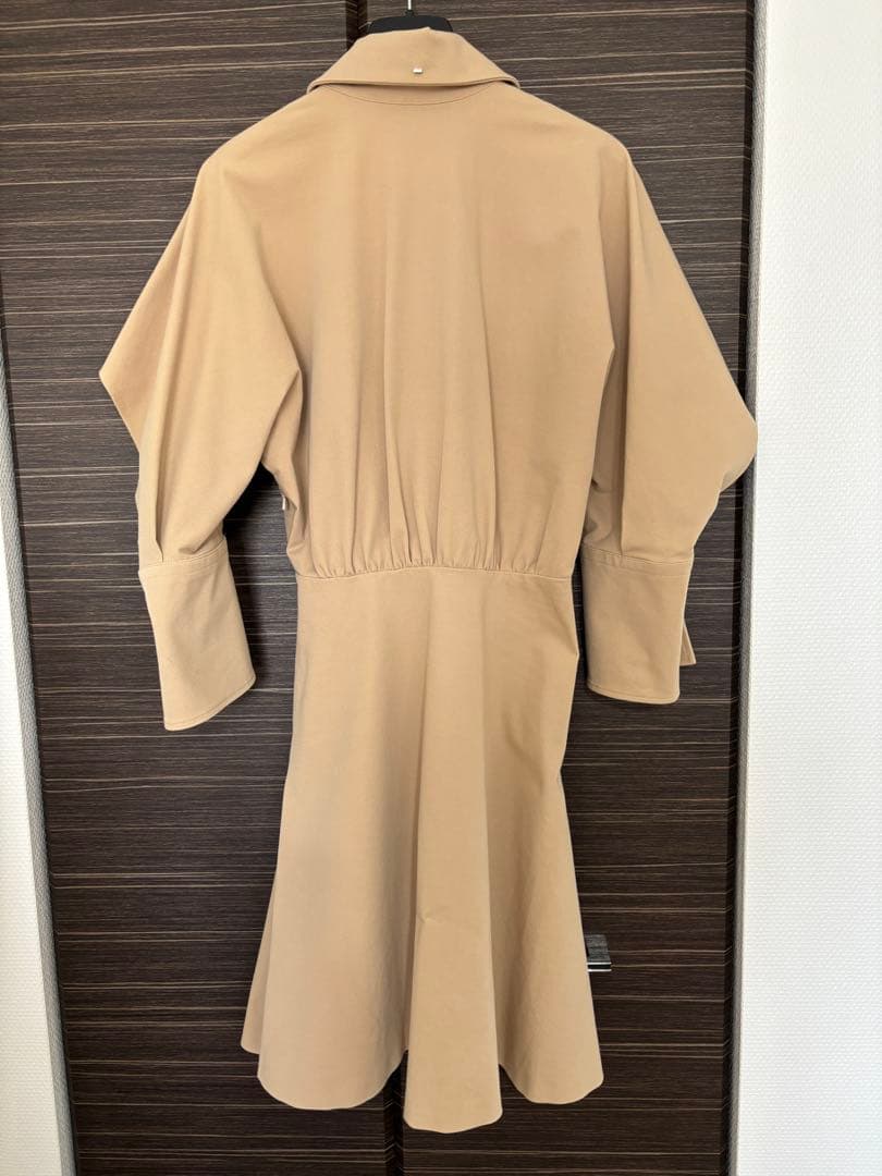 さばお○Maxmara (sportmax) シャツワンピース ベージュ