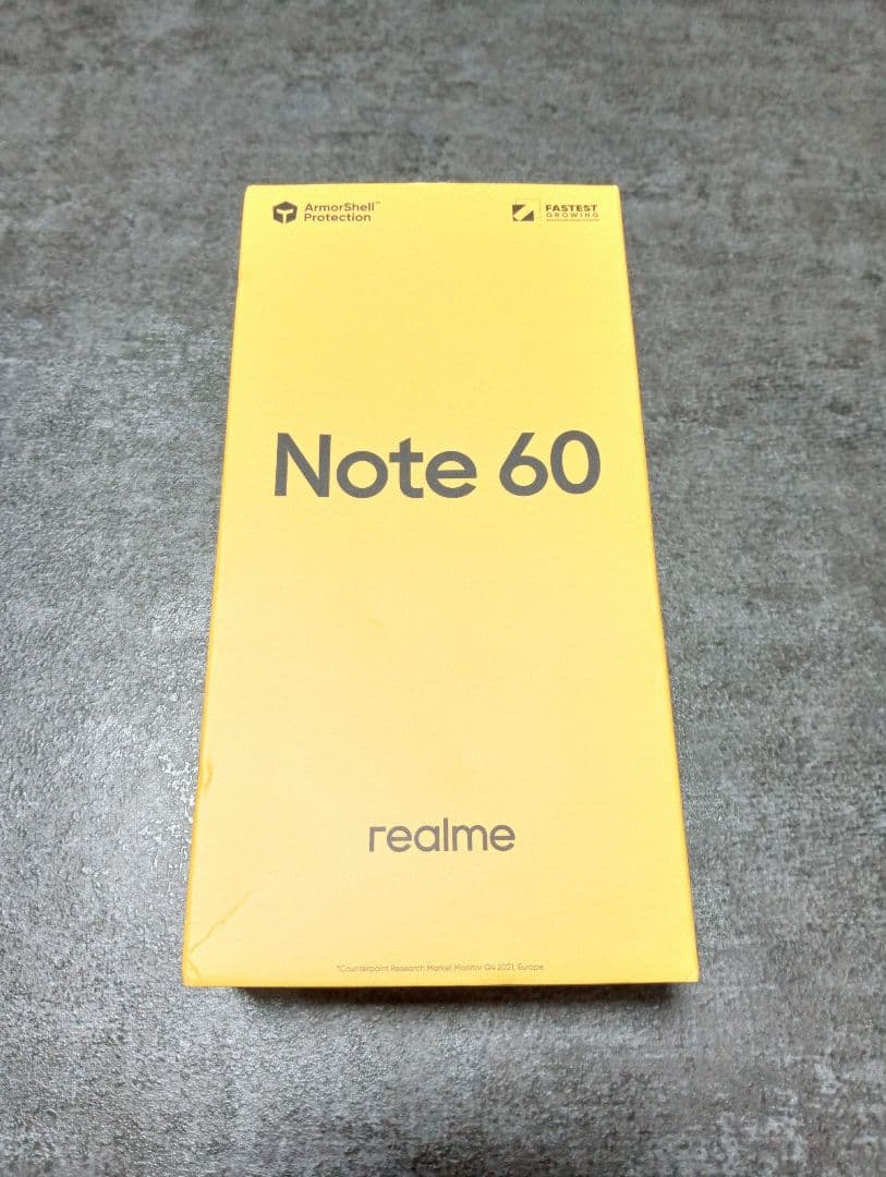 【新品未使用品】realme Note 60　3GB+64GB シムフリー