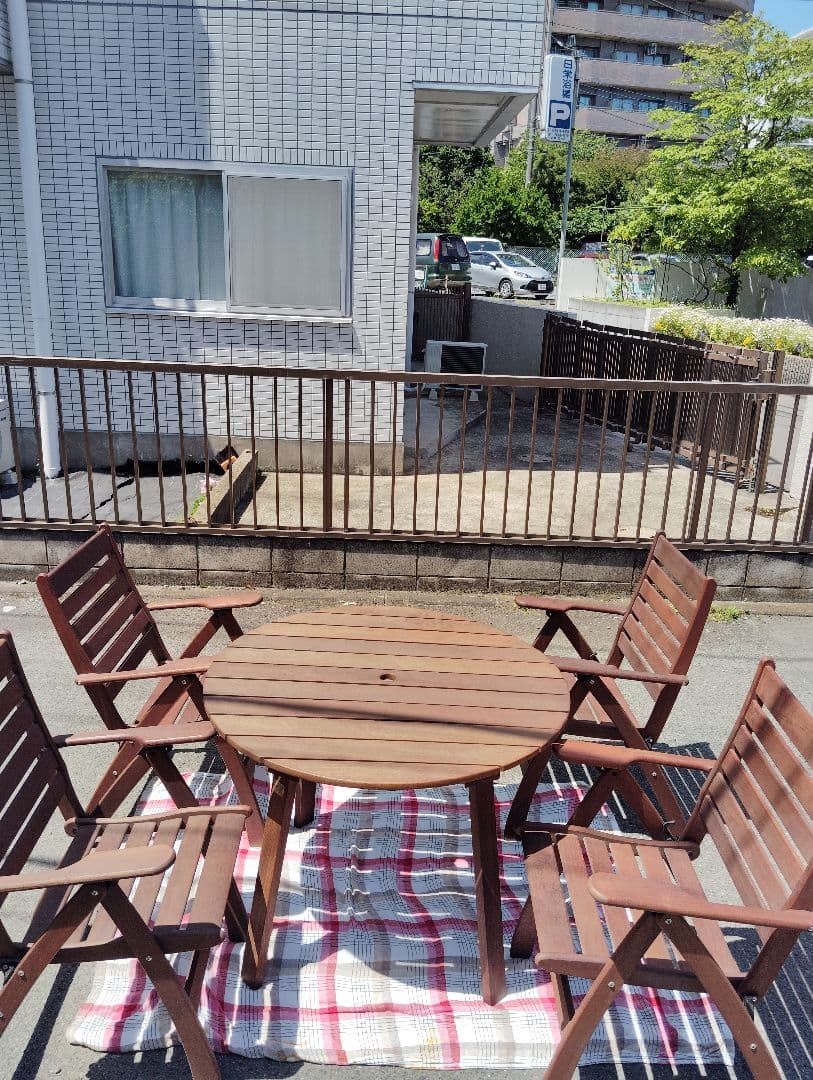 【専用　エース様】⭐️高級ガーデンテーブル&チェア　 東京都/神奈川県送料無料