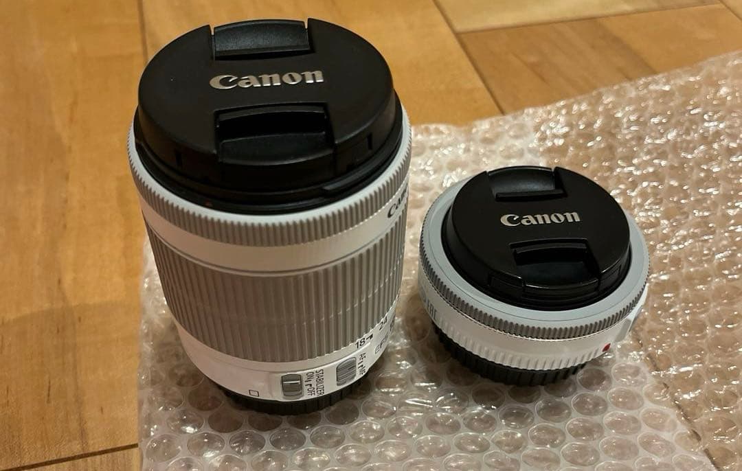 Canon EOS Kiss X7(ホワイト) ダブルレンズキット2 他レンズ付
