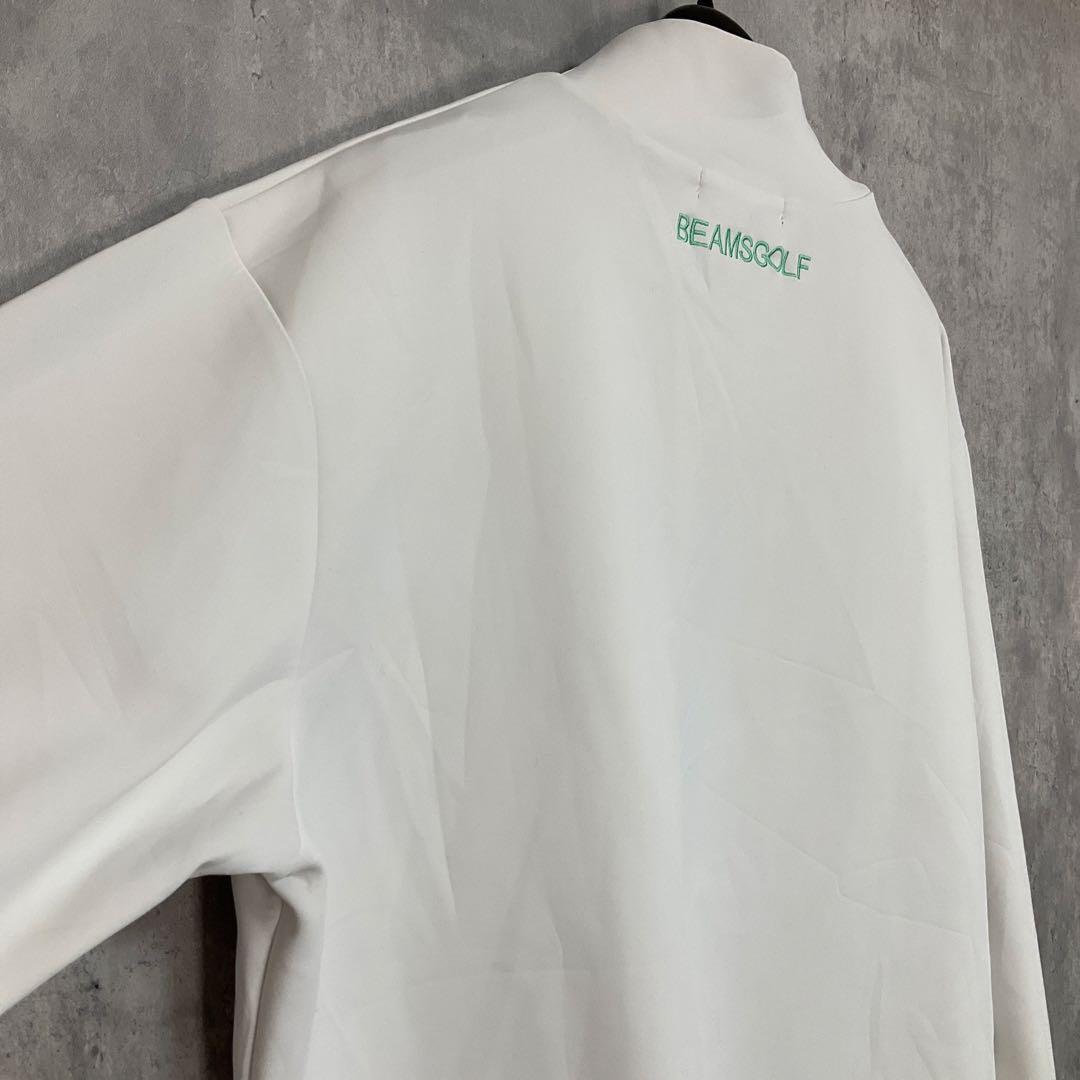 【BEAMS GOLF】　別注 フラッグモックネックシャツ　プルオーバー　ロンT