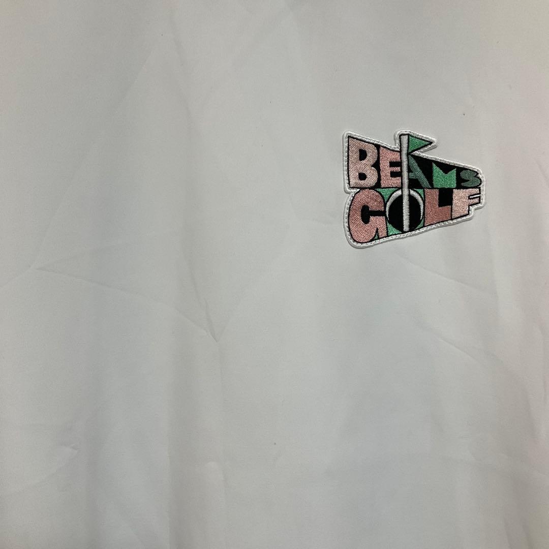 【BEAMS GOLF】　別注 フラッグモックネックシャツ　プルオーバー　ロンT