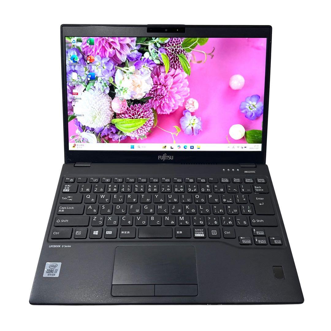 富士通 【超軽量777g★i7第10世代／16GB】美品ノートパソコン 606