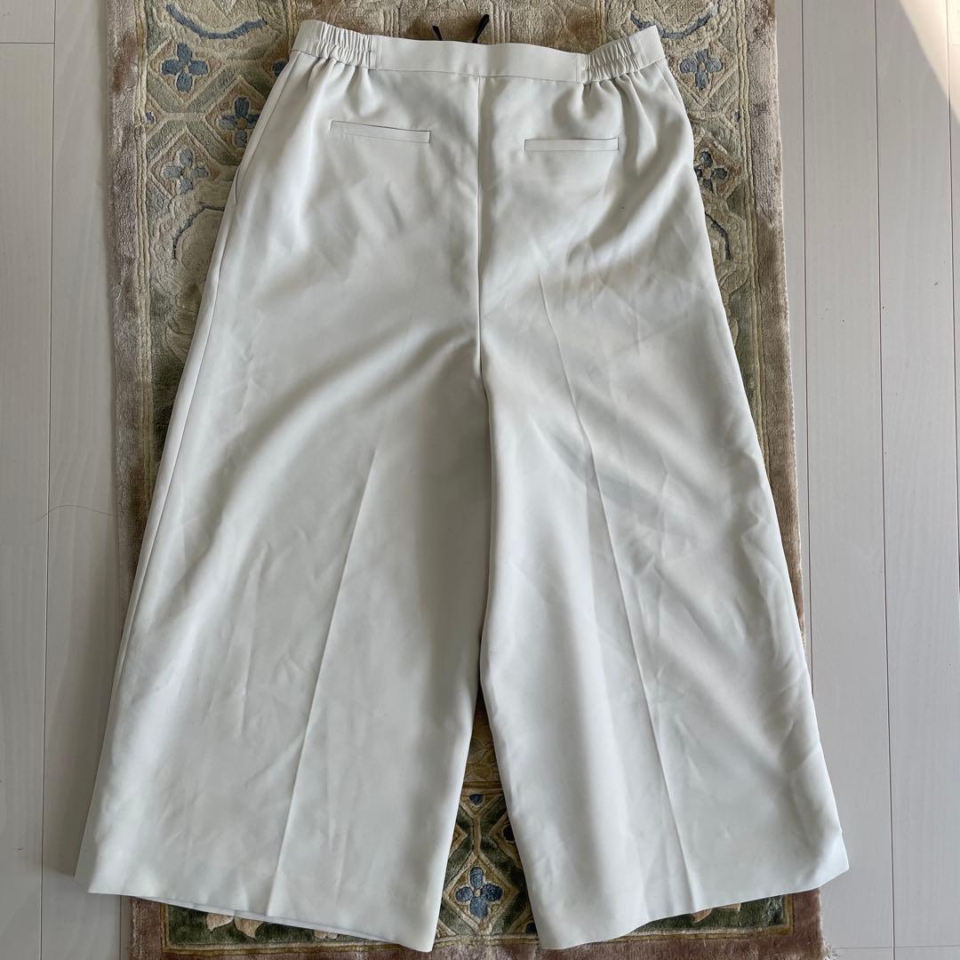 DAKS ホワイト ガウチョパンツ サイズ73-99