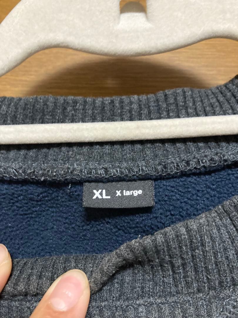 MAZUME UNLIMITED XL グレー スウェット防風