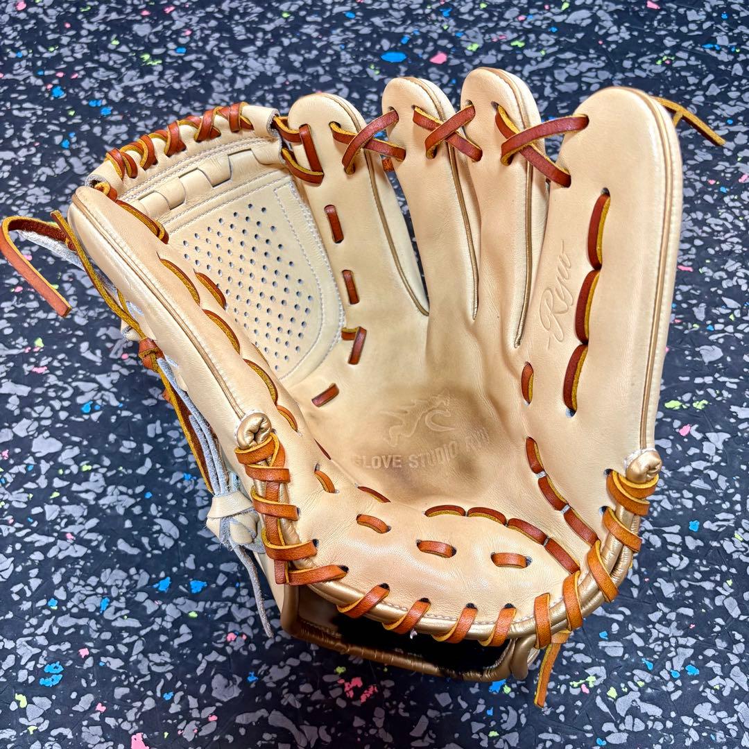 RYU リュウ 内野手用 グローブ 硬式軟式兼用 グラブ 野球用グラブ 限定品