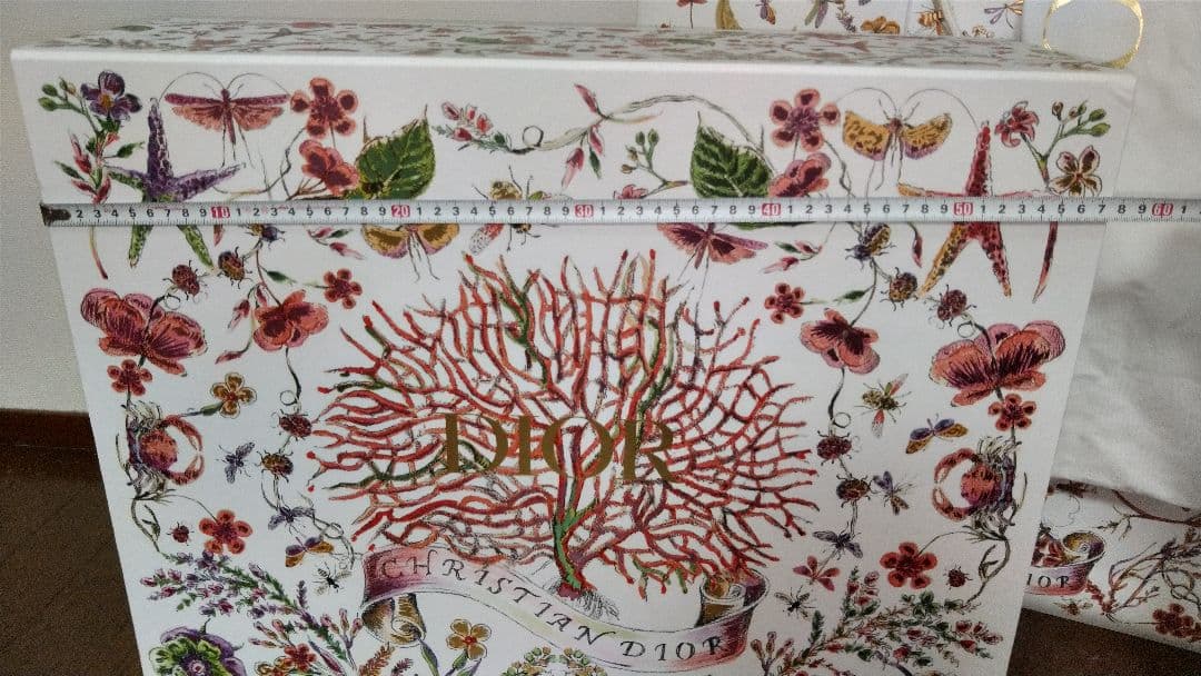 Dior 空箱 限定 特大 ボックス クリスチャン・ディオール ギフトバッグ