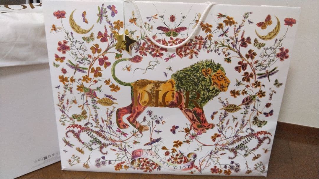 Dior 空箱 限定 特大 ボックス クリスチャン・ディオール ギフトバッグ
