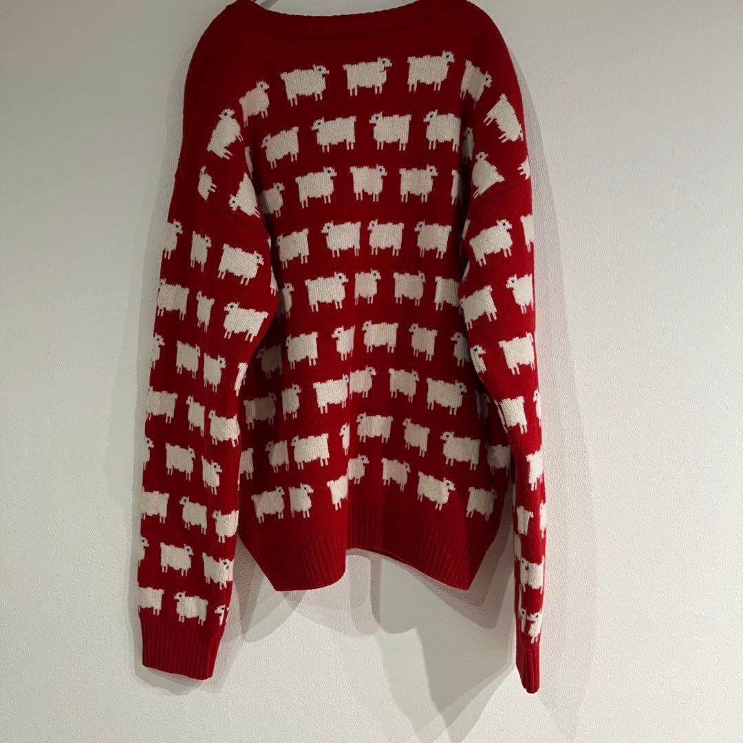 ヨーコ⭐︎Warm&Wonderful 羊ニット Wool100 XL