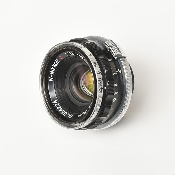 ニコンレンズ W-Nikkor 3.5cm F1.8 Sマウント