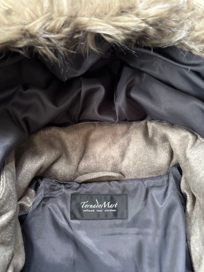 Tornado Mart グレー ダウンジャケット