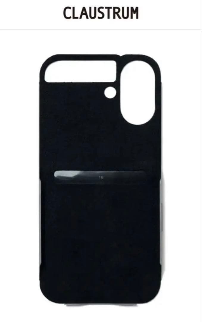 【美品】iPhone16plusケース CLAUSTRUM/クラウストルム