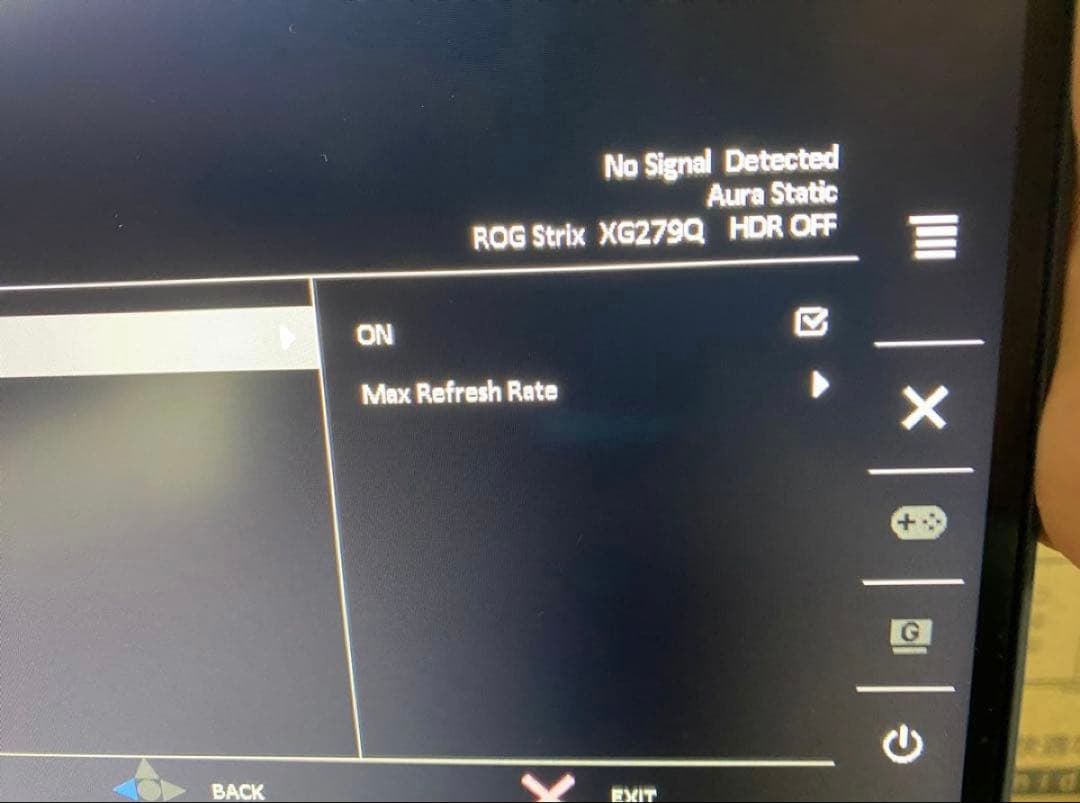 ASUS ROG STIRX モニター キーボード マウス マット セット