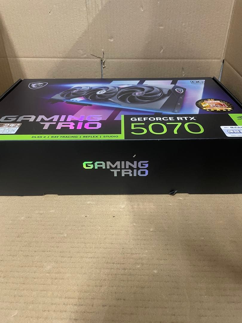 MSI GeForce RTX 5070 12G グラフィックスボード