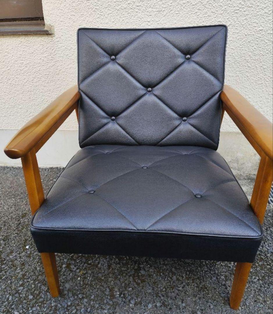 【19日まで値引き】カリモク Karimoku Kチェア 1シーター ブラック