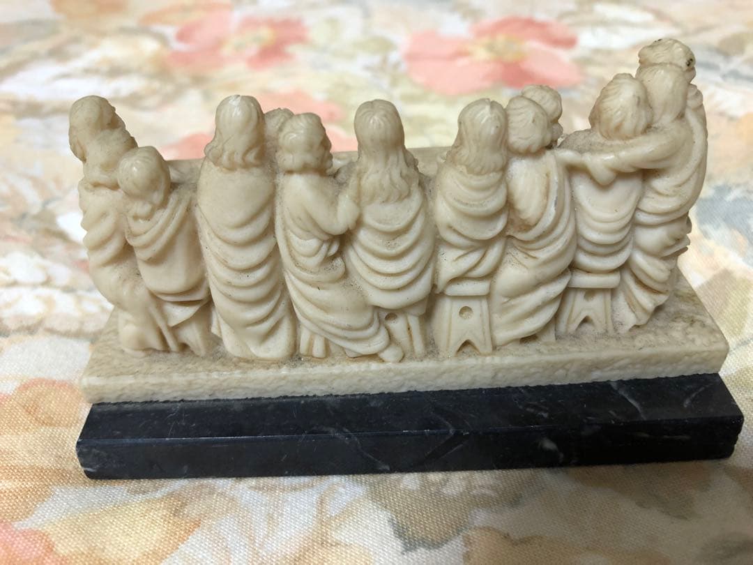 レオナルドダヴィンチ 最後の晩餐 石置物