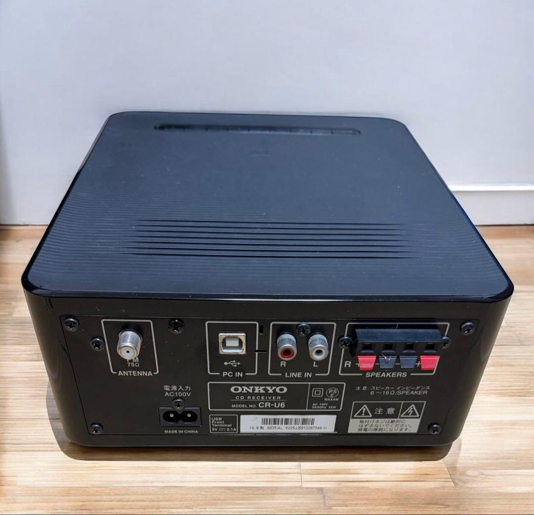 ONKYO CR-U6 CDレシーバーシステム Bluetooth USB対応