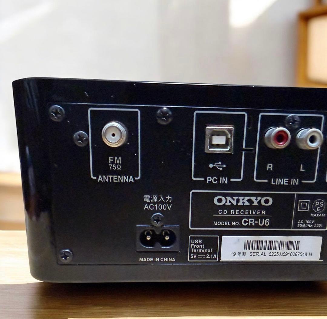ONKYO CR-U6 CDレシーバーシステム Bluetooth USB対応