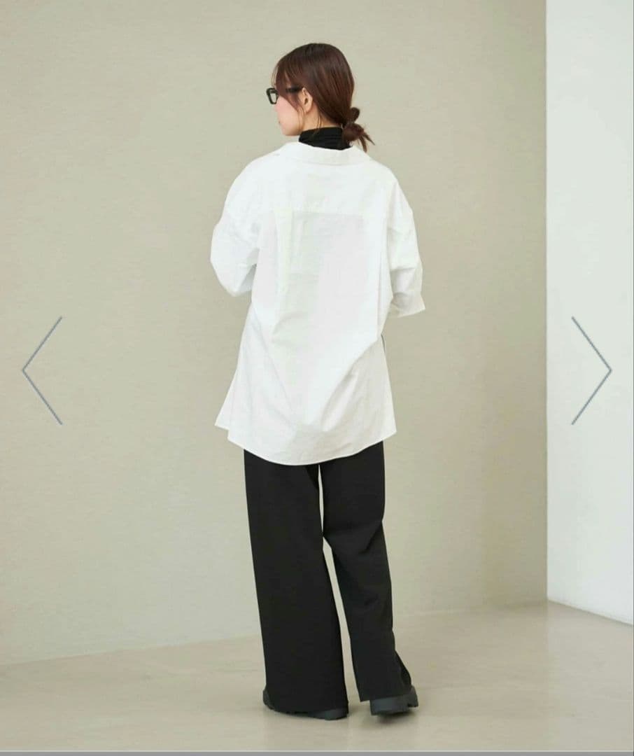 【試着のみ】Plage Skipper Long シャツ