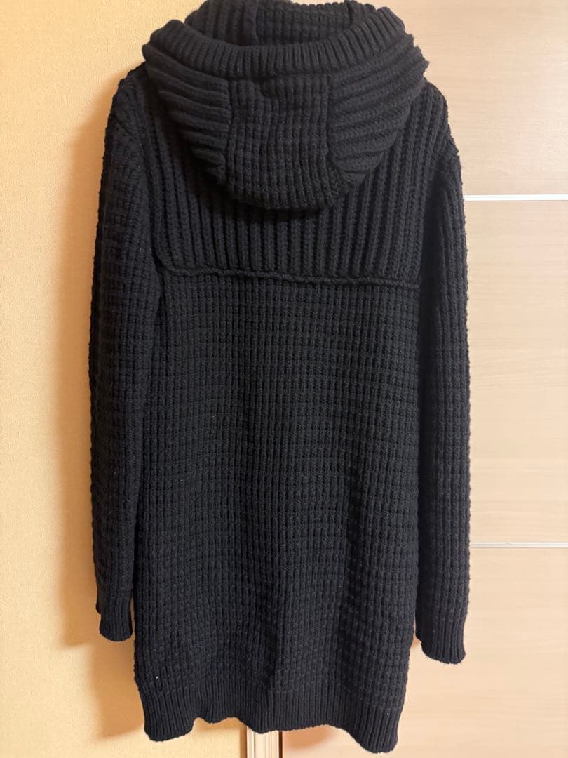 AKM ニットダッフルコート ブラック M