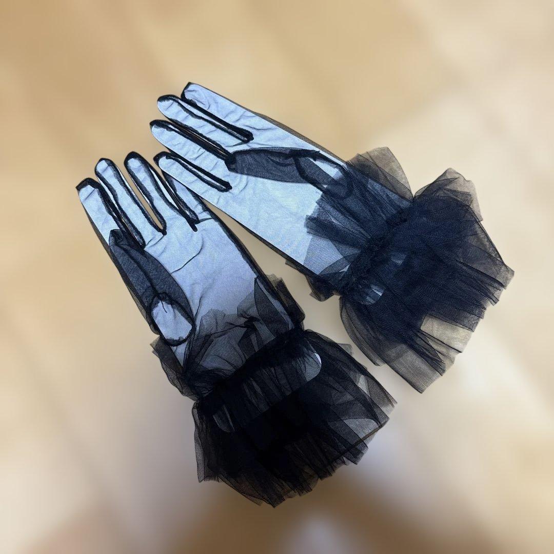 VIVIANO x Vermeerist BEAMS チュールグローブ