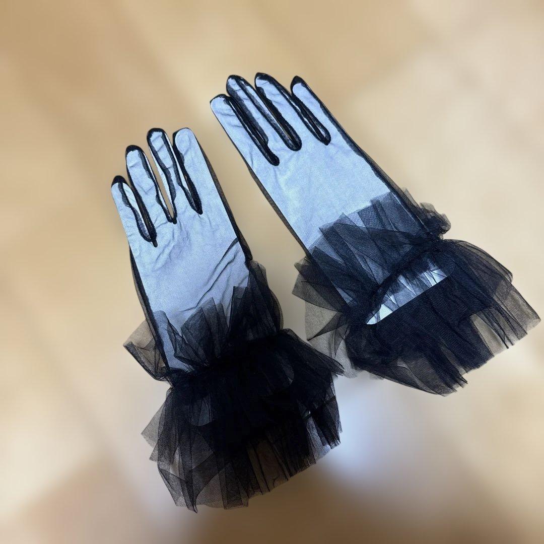 VIVIANO x Vermeerist BEAMS チュールグローブ