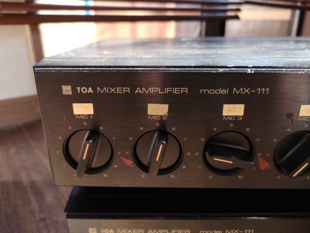 【値下げしました】TOA ミキサーアンプMX-111　東亜