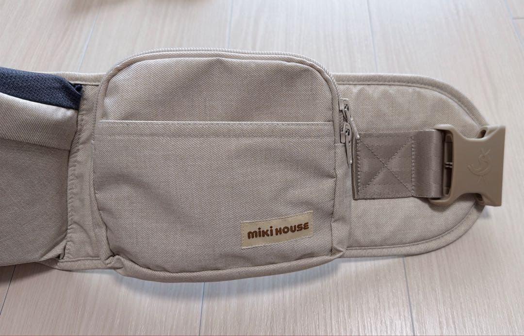 MIKI HOUSE×POGNAE ヒップシート 抱っこ紐　ベビーキャリア