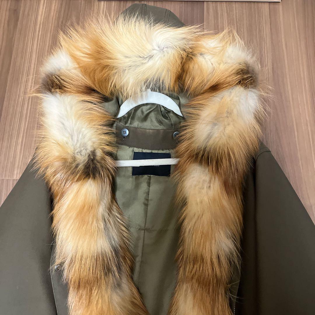 THE RERACS ファー付きモッズコート