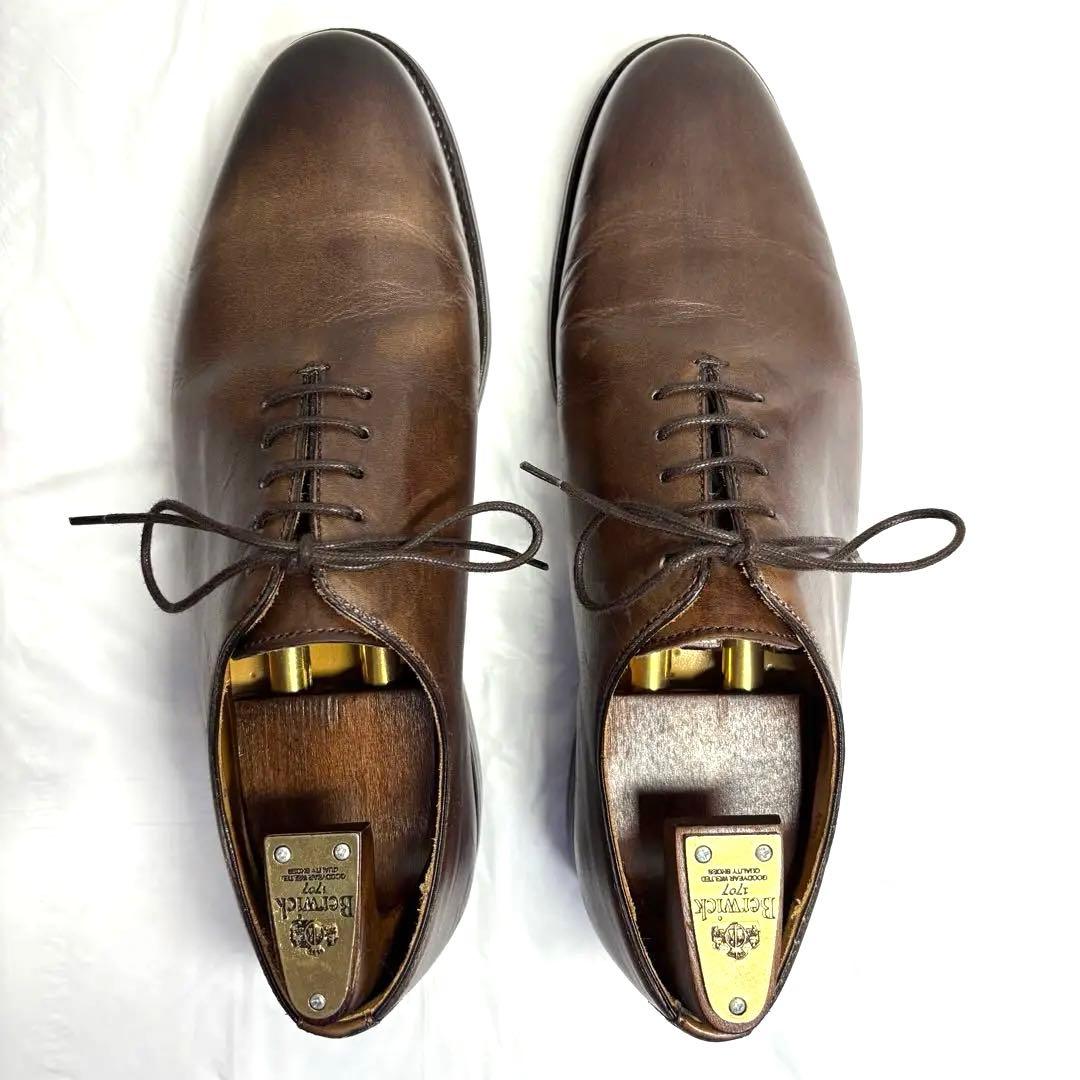 Berwick 5246 バーウィック 革靴 ホールカットブラウン UK5.5