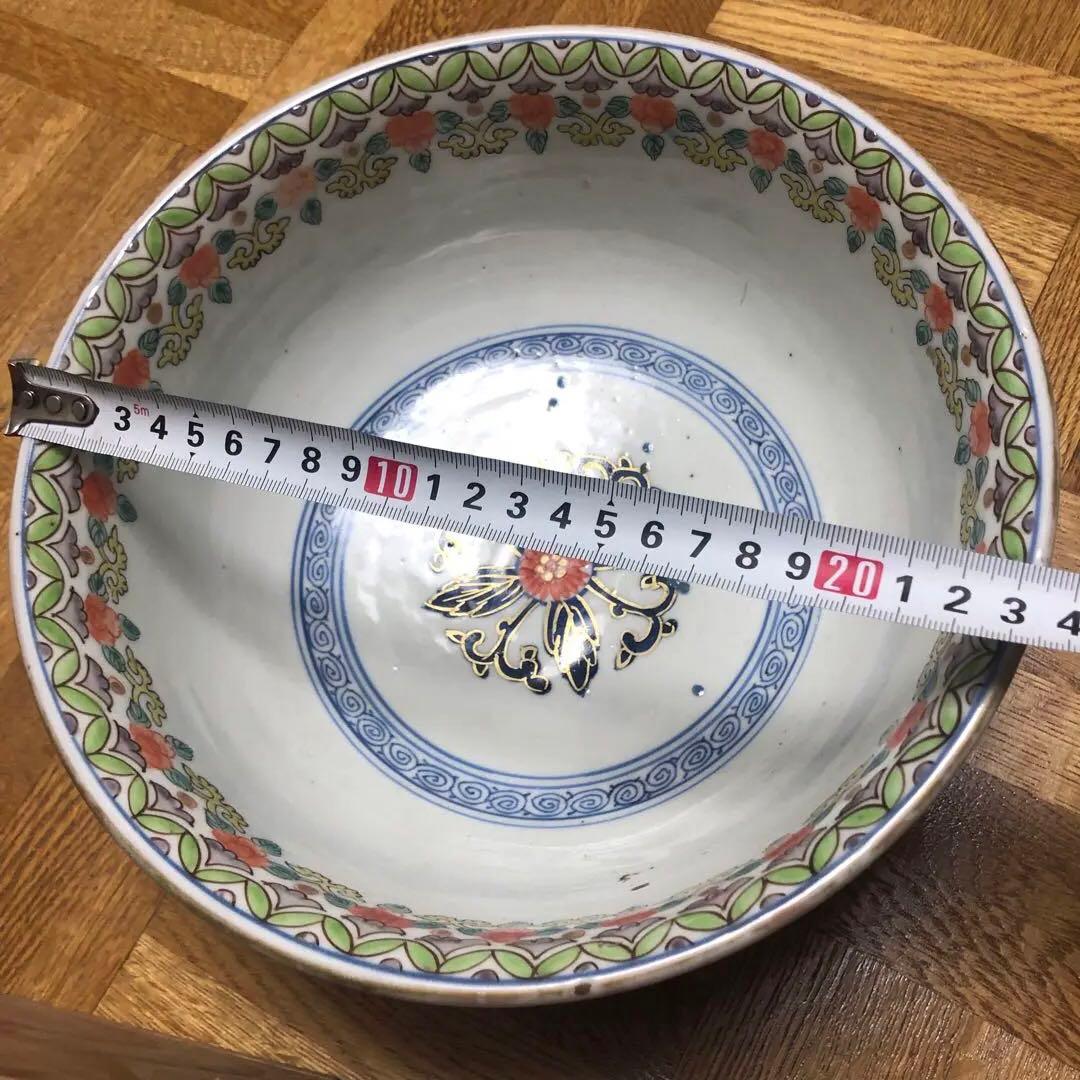 旧家蔵出　大型　伊萬里焼　錦手 アンティーク　骨董品